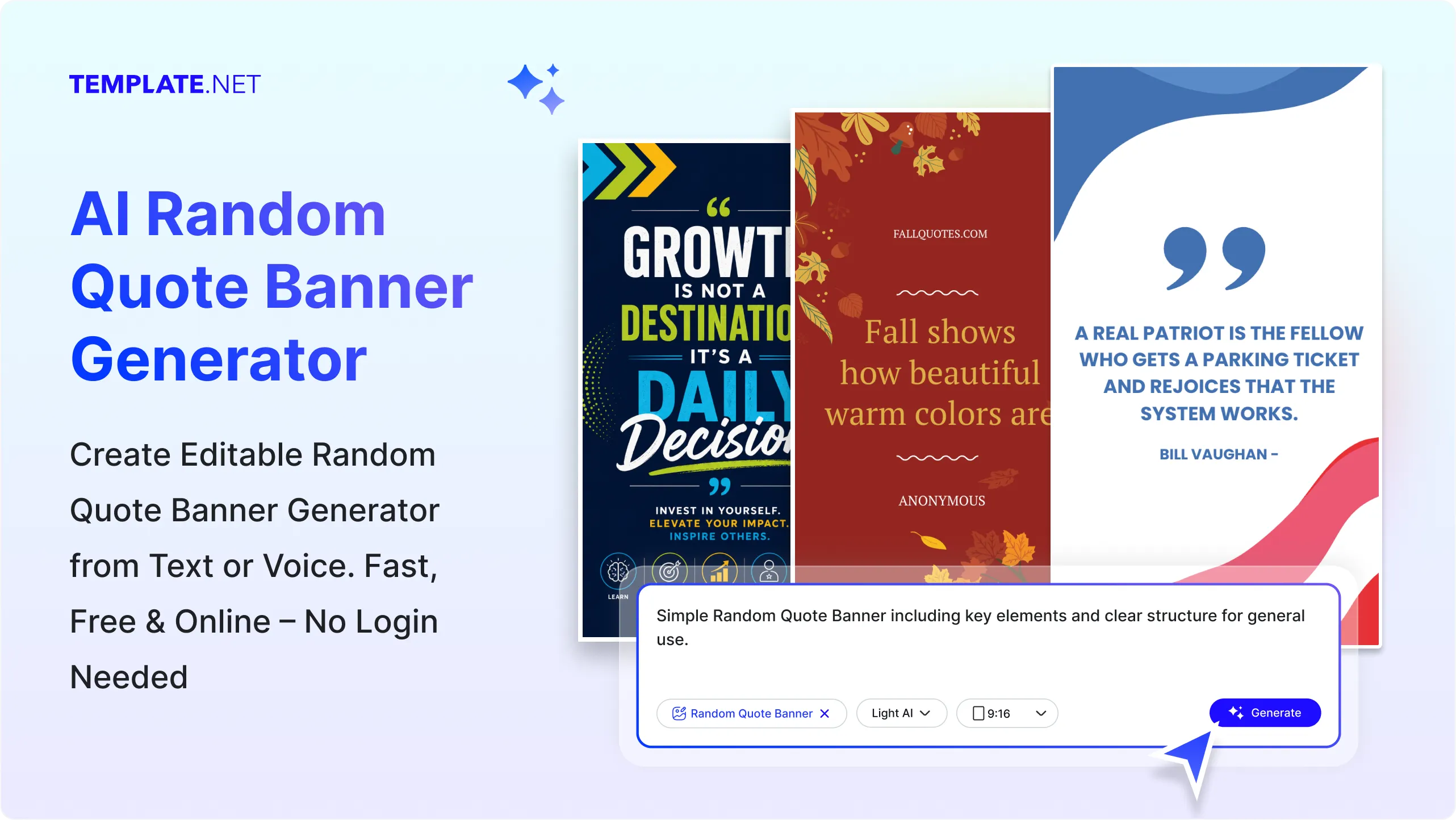 Free AI Random Quote Generator, Create Random Quote Images Online [ No Signup ]